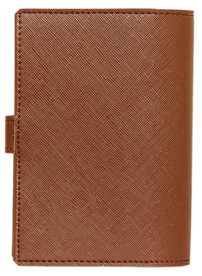 RC Rexcuir Passport Holder for Men and Women | Vegan Leather Passport Cover Wallet… (Brown) - Image 3