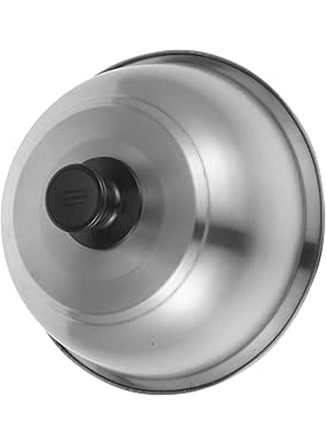 Stainless Steel Steak Splatter Guard Lid For Grilling Fish Oil Splash Easy To Clean - Image 1