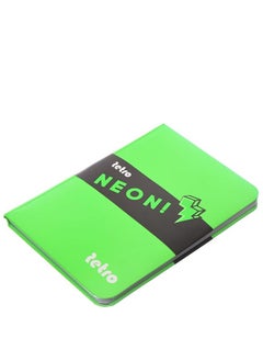 Retro Retro A5 Lined NoteBook With Hard Cover - 96 Sheets -70gm - Green  - Image 1
