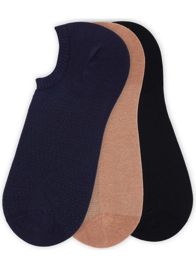 تودورس 3-Pack Patterned Ankle Socks for Men