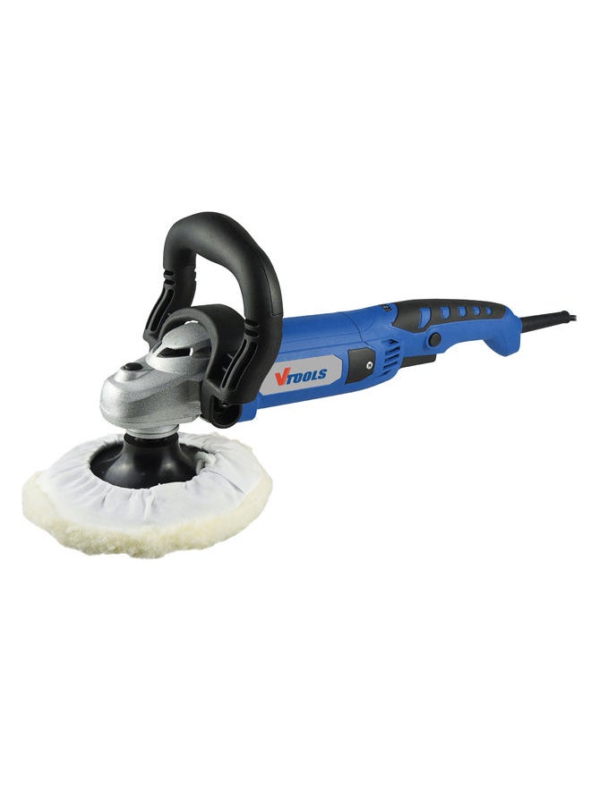 VTOOLS 1050W 150mm Corded Electric Polisher With Variable Speed and Detacheable Handle, VT1109  - Image 1