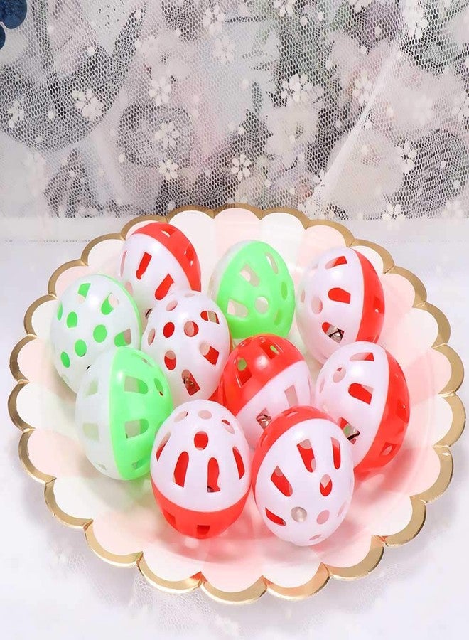 Kopida 10pcs Hollow Rolling Bell Ball Pet Toy - Bird Ball Foot Talon Toy for Parakeet, Cockatiel, Parrot - Cage Fun Toys - Image 1