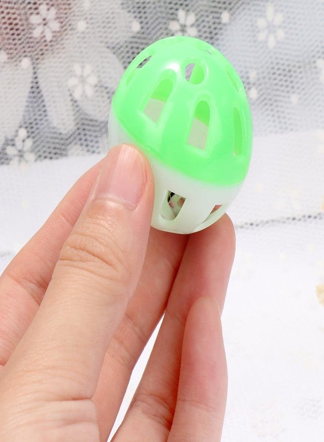 Kopida 10pcs Hollow Rolling Bell Ball Pet Toy - Bird Ball Foot Talon Toy for Parakeet, Cockatiel, Parrot - Cage Fun Toys - Image 5