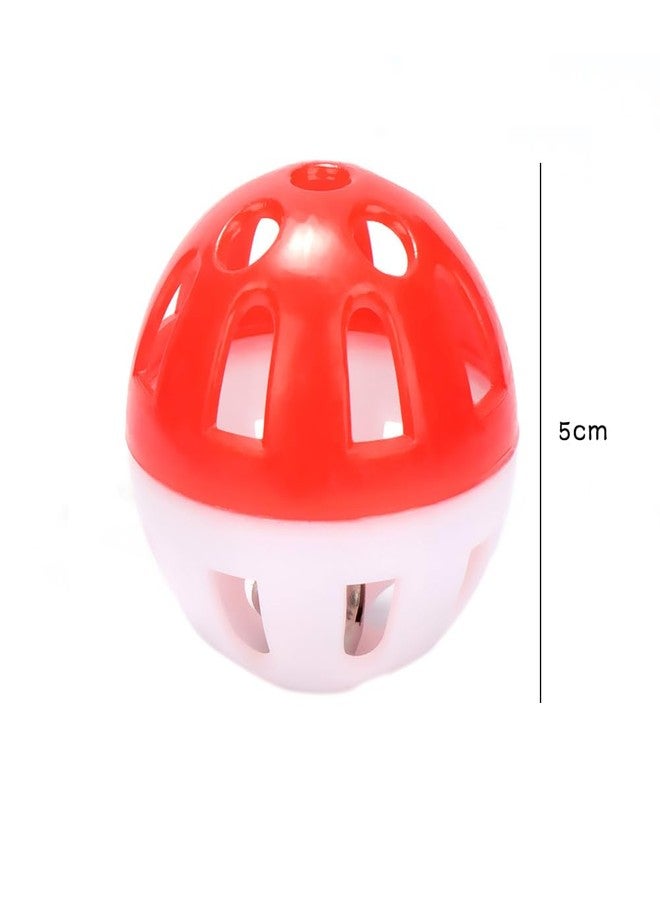 Kopida 10pcs Hollow Rolling Bell Ball Pet Toy - Bird Ball Foot Talon Toy for Parakeet, Cockatiel, Parrot - Cage Fun Toys - Image 2