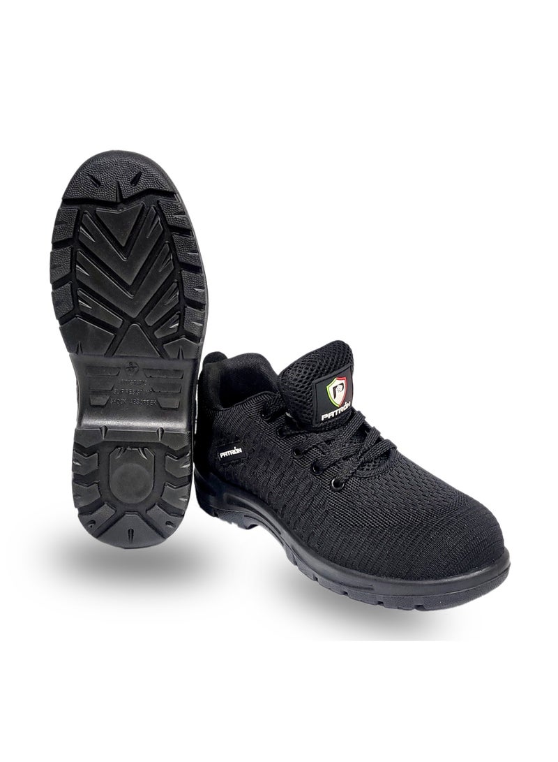 Patron PT19 Slip, Shock, Chemical Resistant With Steel Toe Men Women Sports Safety Shoe 