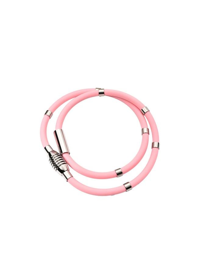 Europe And The United States Hot- Negative Ion Silicone Necklace Energy Balance Magnetic Therapy Anti-fatigue Sports Neck Ring Collar