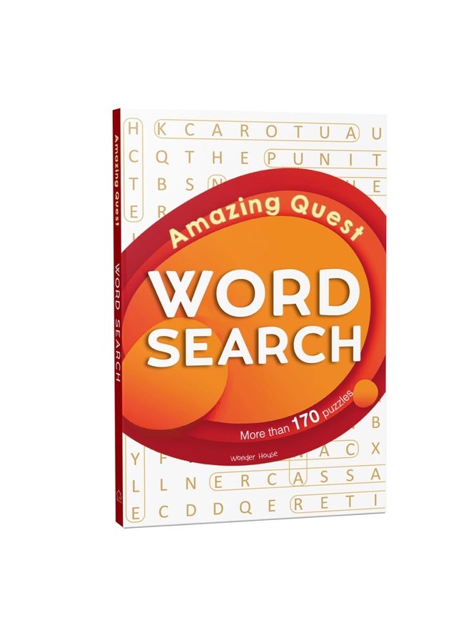 Word Search – Amazing Quest: Classic Word Puzzles for Everyone | Boost Vocabulary & Focus | Ages 7+ | 100+ Fun and Challenging Brain Games