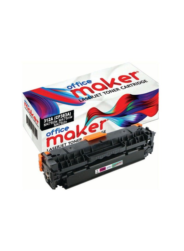 Office Maker Compatible Toner Magenta CF383A - Image 1