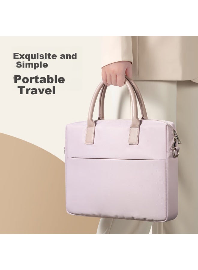 Womt Inkless Laptop Bag For Women, 14-inch Single Shoulder Handbag For Apple, Huawei Matebook 14s, Lenovo Xiaoxin, Hp, Asus, Dell, Xiaomi - Image 2