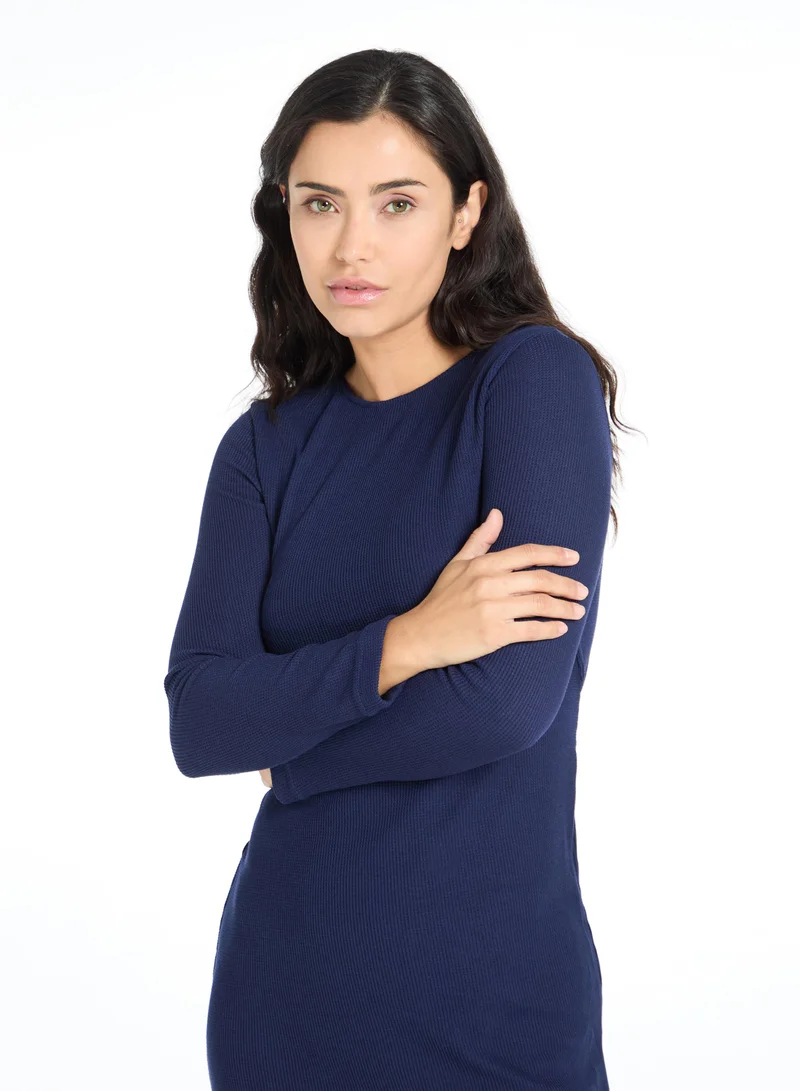 The Label Life Ribbed Knit Dress