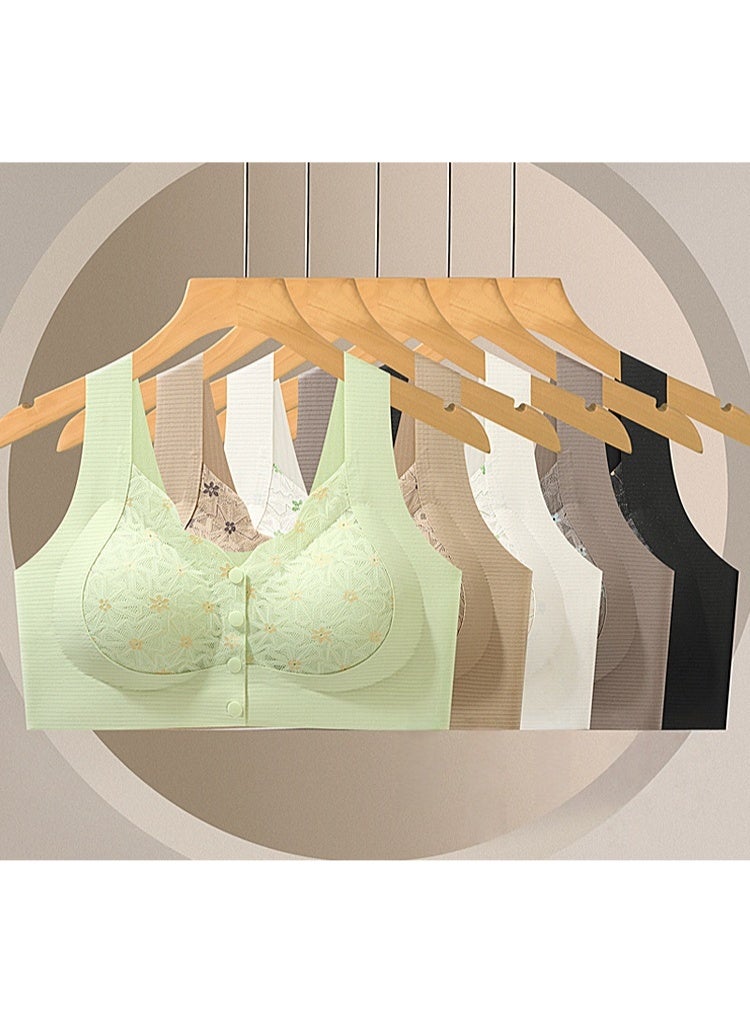 KUYING Brand New Comfortable Skin Friendly Breathable Bra  Set Of 5  - Image 1