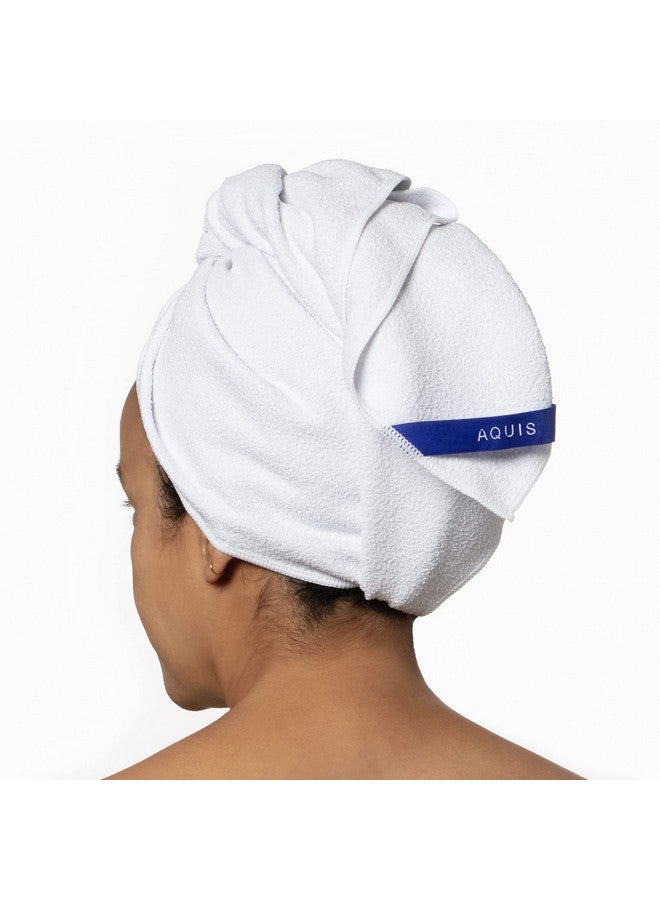 AQUIS AQUIS Towel Hair-Drying Tool, Water-Wicking, Ultra-Absorbent Recycled Microfiber - Image 2
