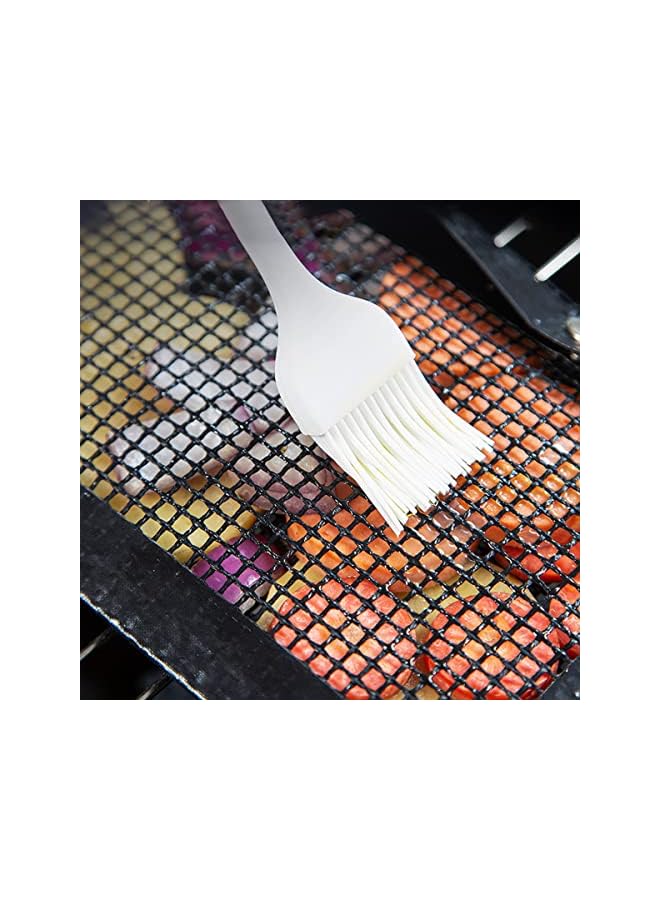 IBAMA Bbq Grill Mesh Bags Teflon, Non-Stick High Temperature Resistant, Reusable Bbq Bags For Charcoal, Gas, Electric Grills, 2 Pack Large (Bbqbag-24Cm) - Image 5