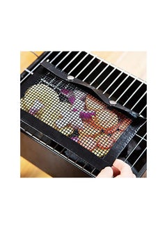 IBAMA Bbq Grill Mesh Bags Teflon, Non-Stick High Temperature Resistant, Reusable Bbq Bags For Charcoal, Gas, Electric Grills, 2 Pack Large (Bbqbag-24Cm)  - Image 4