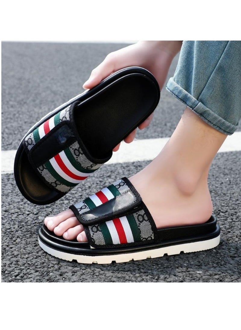 House Bedroom Slippers with Thick Sole Non-Slip,Slippers Open Toe,House Sandals for Indoor & Outdoor - Image 3