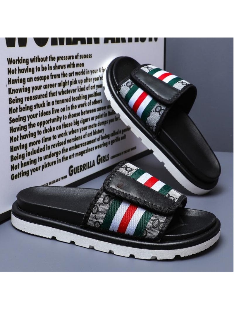 House Bedroom Slippers with Thick Sole Non-Slip,Slippers Open Toe,House Sandals for Indoor & Outdoor - Image 5