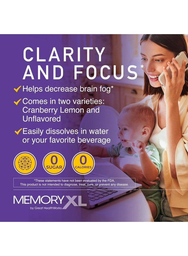 OmegaXL MemoryXL، مغنيسيوم L-Threonate: مكمل للدماغ للذاكرة والتركيز؛ Magtein®، فوسفاتيديل سيرين، مزيج الفيتامينات. يحسن الذاكرة والتركيز والانتباه والتعلم والمنطق. 0 سكر، 0 سعرات حرارية، 30 حزمة من توت الكرانبيري والليمون - Image 5