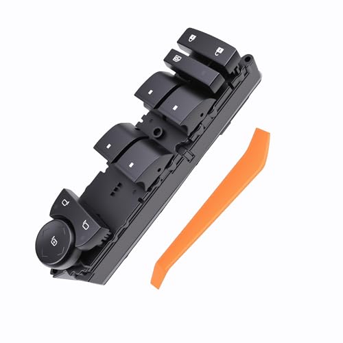 LEVANLIGHT Master Power Window Switch Compatible with Chevy Silverado/Tahoe/Suburban/Avalanche 2007-2014, GMC Sierra/Yukon, Cadillac Escalade 2009-2014, Front Driver Side Door Lock Control, Replaces 20835552 - Image 1