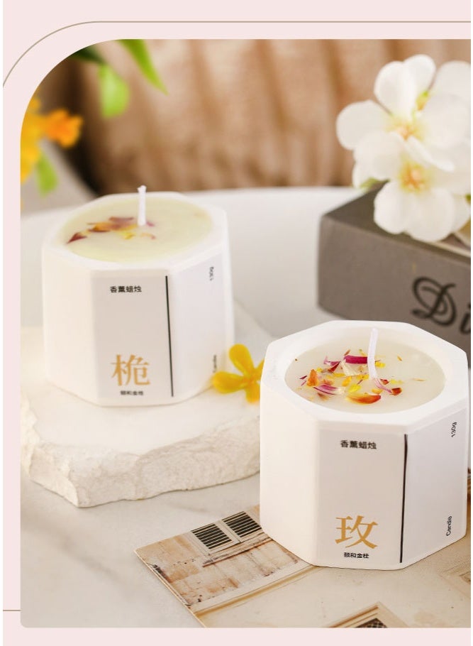 Scented Candle for Home Use, Long Lasting Fragrance, Relaxing Aroma for Living Room & Bedroom - Image 5