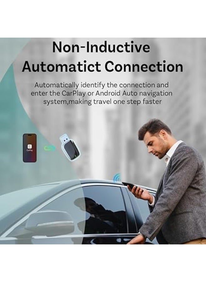 محول Mini  في 1 من السلكي إلى اللاسلكي CarPlay / محول Android - ios - Image 5