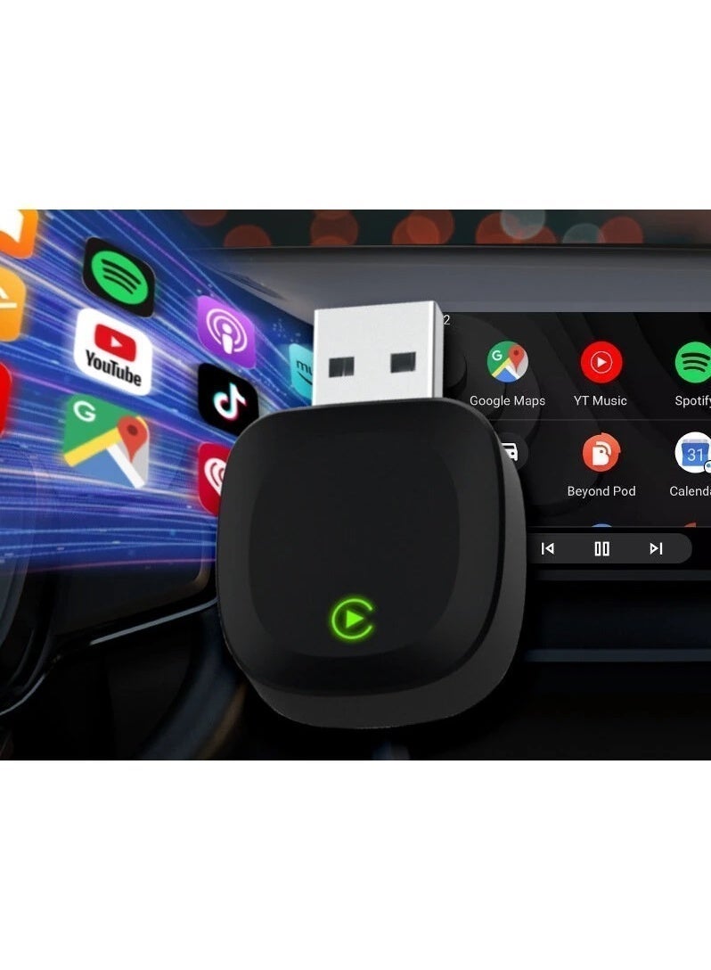 محول Mini  في 1 من السلكي إلى اللاسلكي CarPlay / محول Android - ios - Image 3
