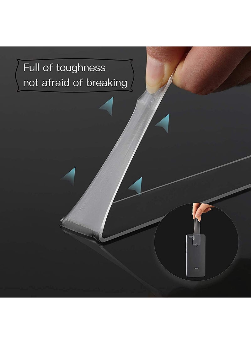 TOP SELECT Top Select 3 Meter High Strength Double Sided Adhesive Silicon Tape, Transparent, Heavy Duty, Heat Resistant, Multi-Functional, Removable, Washable, Sticky, No Trace (Pack of-1)  - Image 5