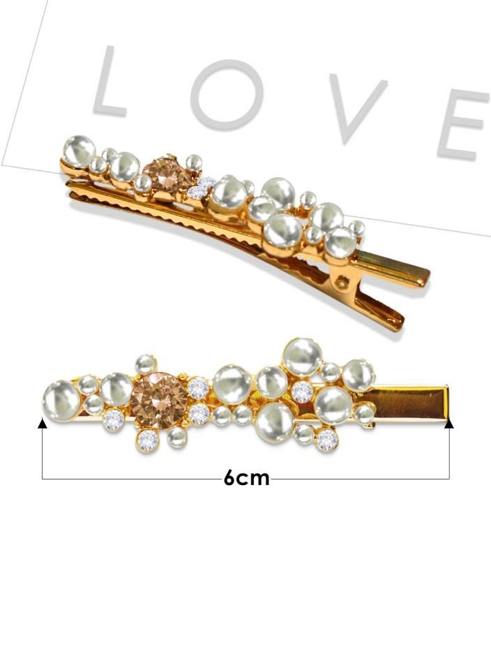 Alissa 2Pcs Hair Clips for Women's Girl's Hair Accessory Hair Styling Clips - Image 2
