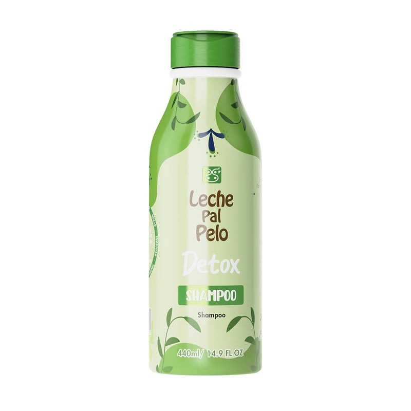 Leche Pal Pelo Leche Pal Pelo Detox Shampoo  Infused with Apple Cider Vinegar Honey and Green Tea Hair Transformation with pH Balance and Antioxidant Strength Moisture Infusion for Shine and Repair 149 oz 