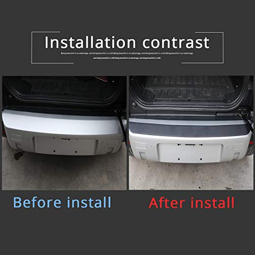 CHEYA غطاء حماية مضاد للخدوش من CHEYA ABS باللون الأسود لسيارة لاند روفر ديفندر 110 2020 (حماية خلفية) - Image 2