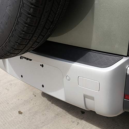 CHEYA غطاء حماية مضاد للخدوش من CHEYA ABS باللون الأسود لسيارة لاند روفر ديفندر 110 2020 (حماية خلفية) - Image 5