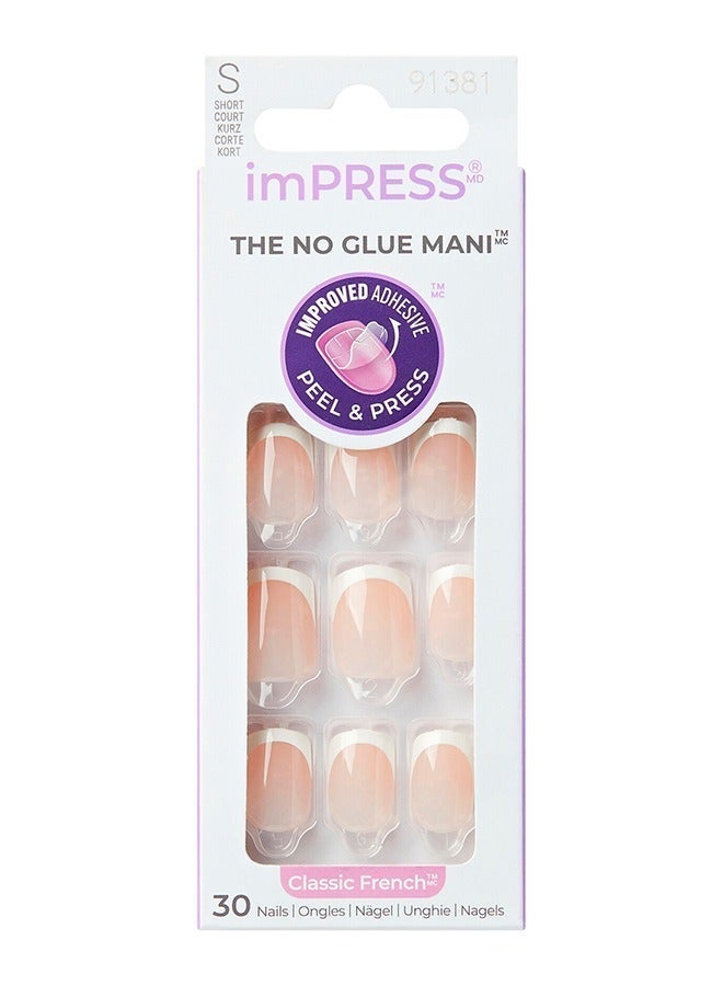 KISS Impress Nails So French & Impress Nails Model - Classic French Small Ifc01CBundle - Image 4