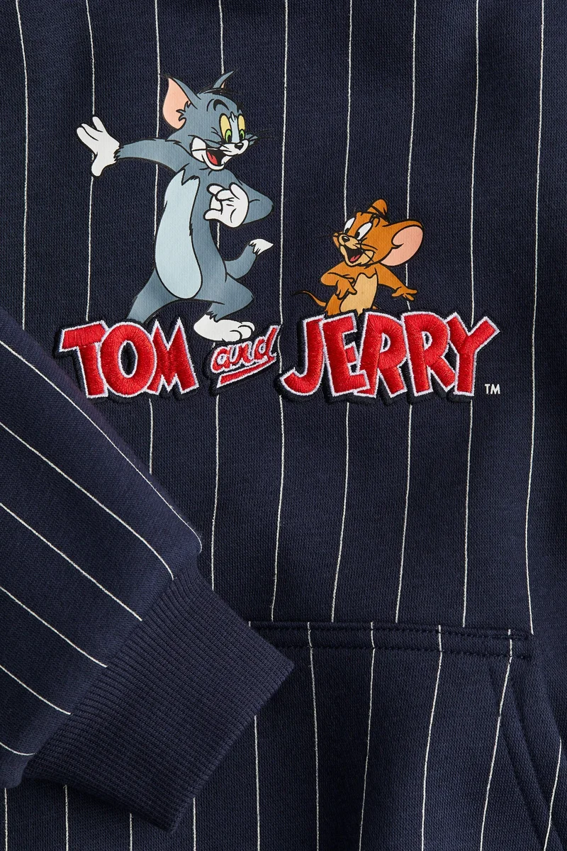 اتش اند ام هودي مُزيّن بطبعة