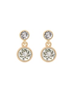 Karen Millen Crystal Dot Drop Earring  - Image 1