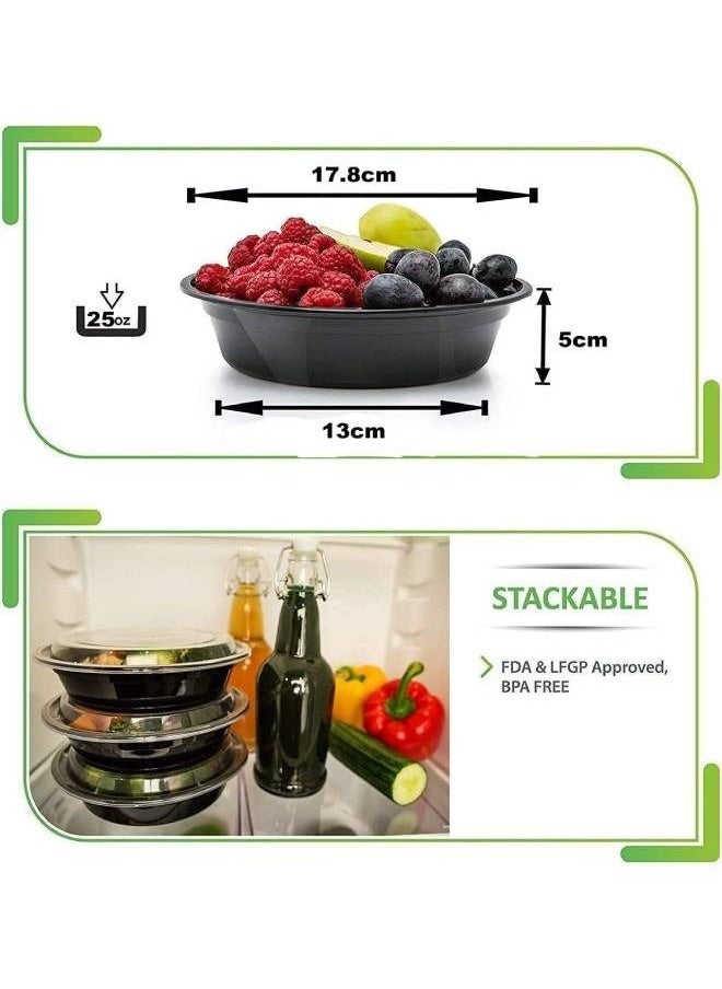 Generic Meal Prep Containers Plastic Storage Food Containers With Lids(10pcs)  - Image 3