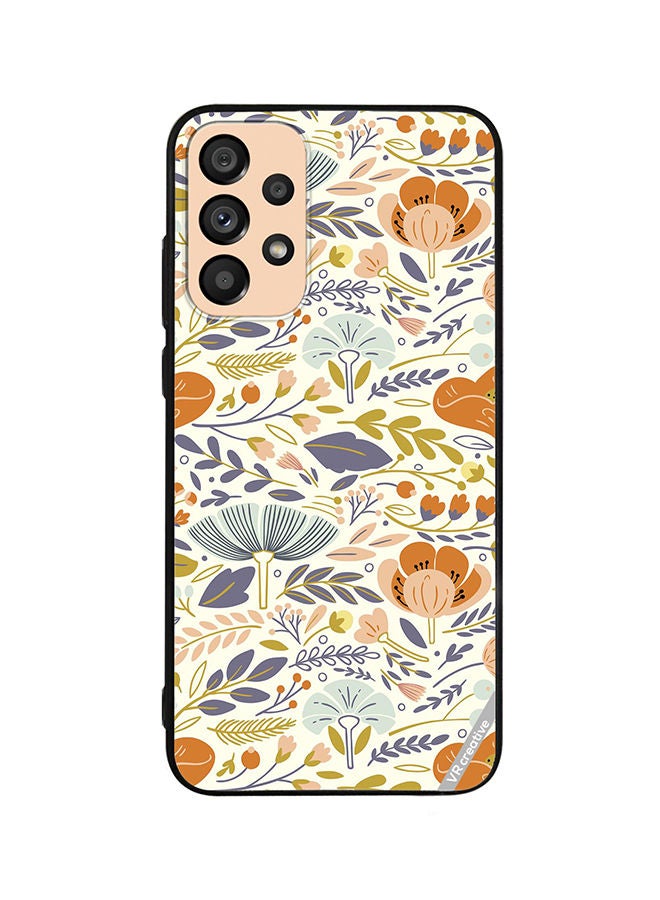 VR CREATIVE Protective Case Cover For Samsung Galaxy A72 Butterfly in Flower Ring Design Multicolour - Image 1