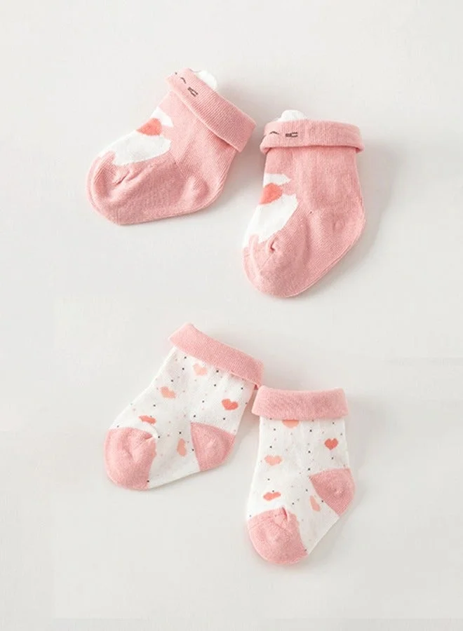 Dave & Bella Hearts socks set
