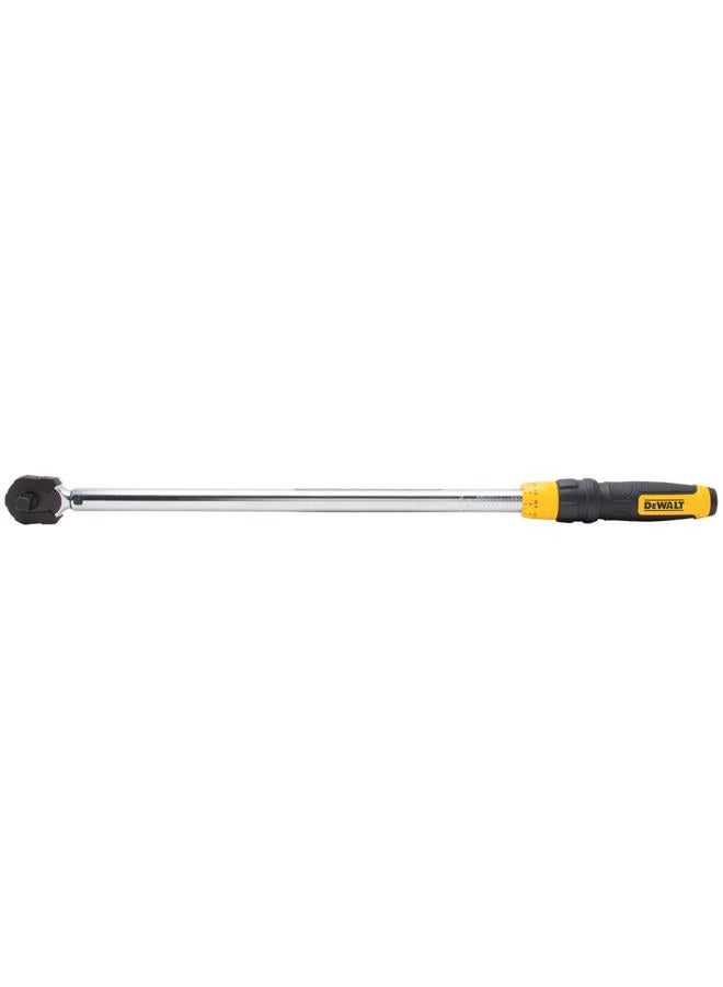 DEWALT Torque Wrench, Micro Adjust, 1/2" Drive (DWMT75462) - Image 1