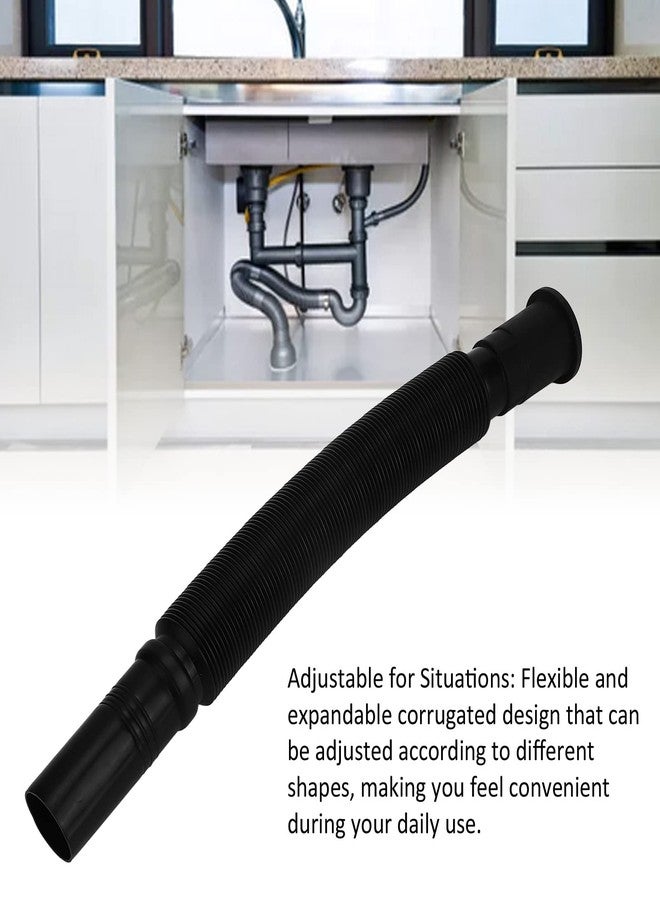Pilipane Expandable Flexible Trap Pipe, Expandable Flexible 1 1/4" P Trap Pipe for Single or Double Kitchen Sink Garbage Disposal and Shampoo Bowls for Kitchen Bathroom - Image 3