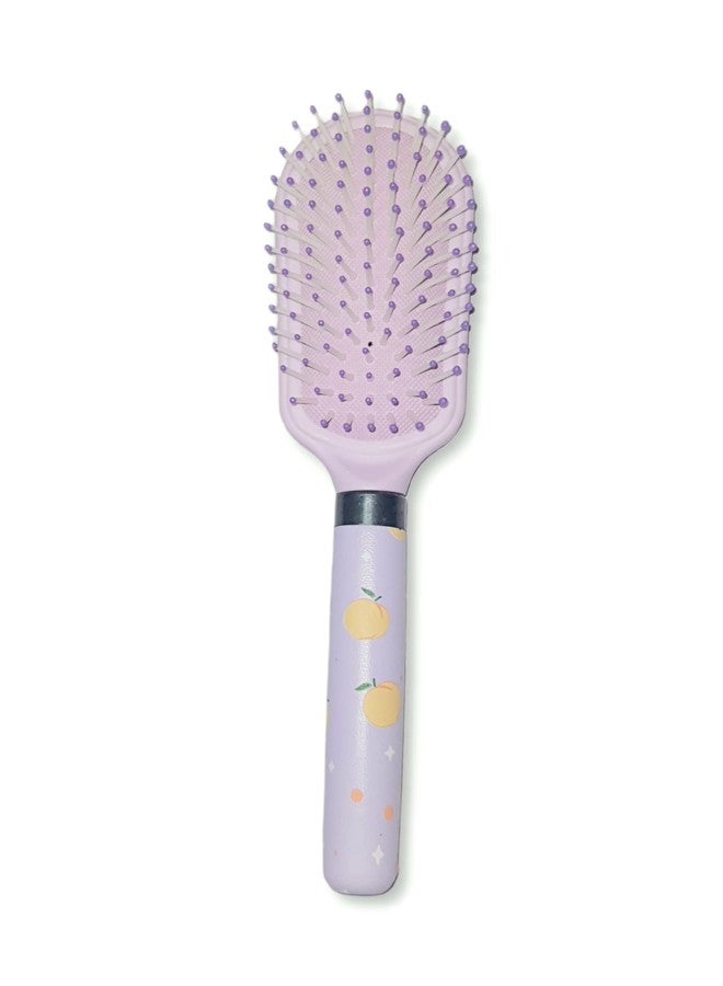 Tiamo Printed Cute oval paddle hairbrush for men and women for hair styling/detangling and hair growth - Image 2