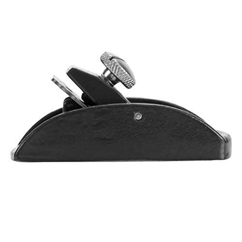 GREAT NECK GreatNeck LSO 3-1/2 Inch Block Plane, Small Wood Planer for Use in Home Improvement Projects & Craft, Hobby, & Model-Making, Steel Frame & Adjustable Blade, Perfect for One-Handed Use,Multi - Image 4