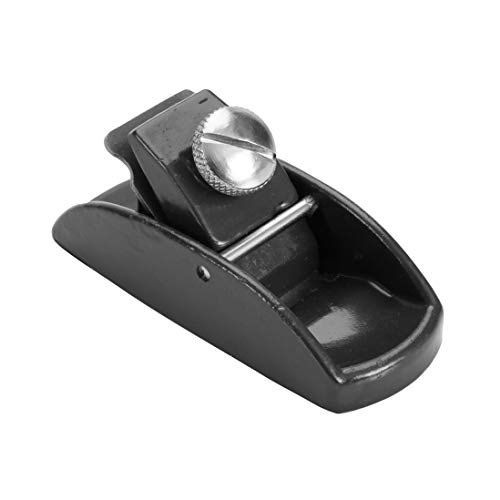 GREAT NECK GreatNeck LSO 3-1/2 Inch Block Plane, Small Wood Planer for Use in Home Improvement Projects & Craft, Hobby, & Model-Making, Steel Frame & Adjustable Blade, Perfect for One-Handed Use,Multi - Image 1