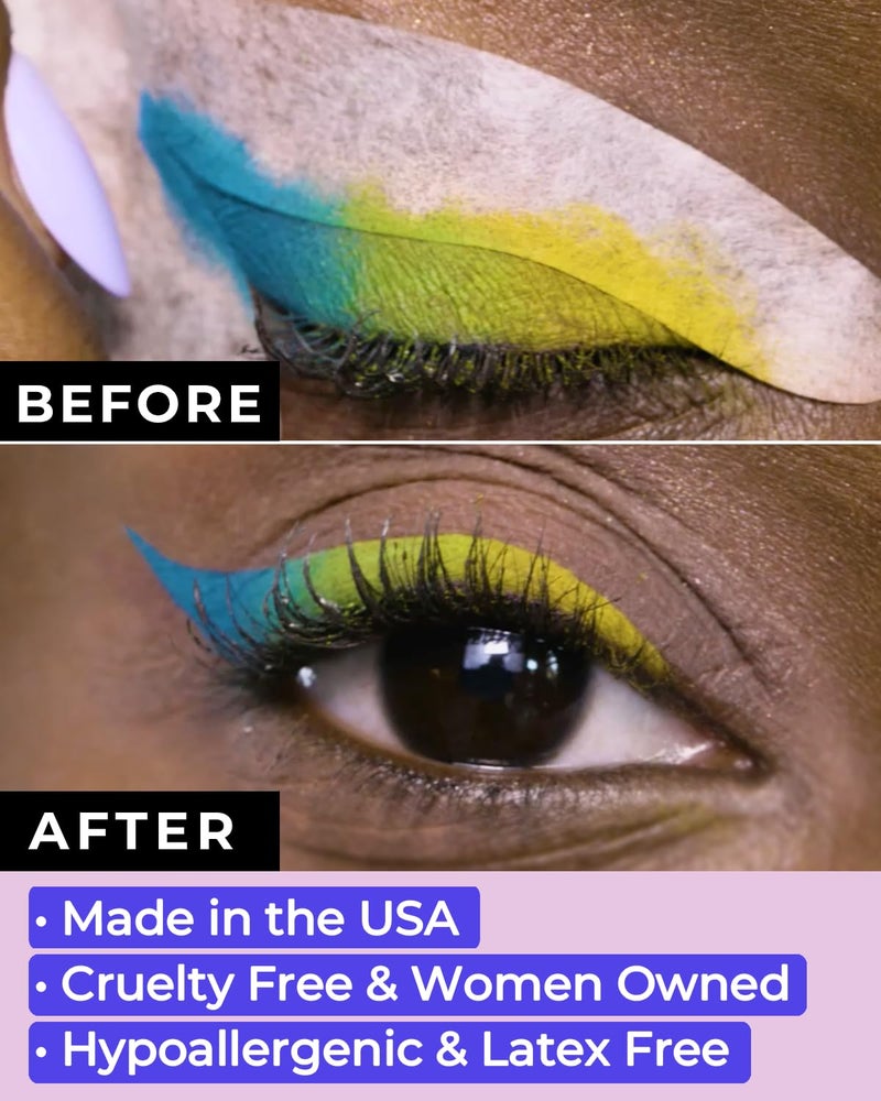 Beth Bender Beauty Eyeliner Stencils by Beth Bender - Reusable Winged and Cat Eye Stencil Tool - Made in USA (24 Pack) - Image 4