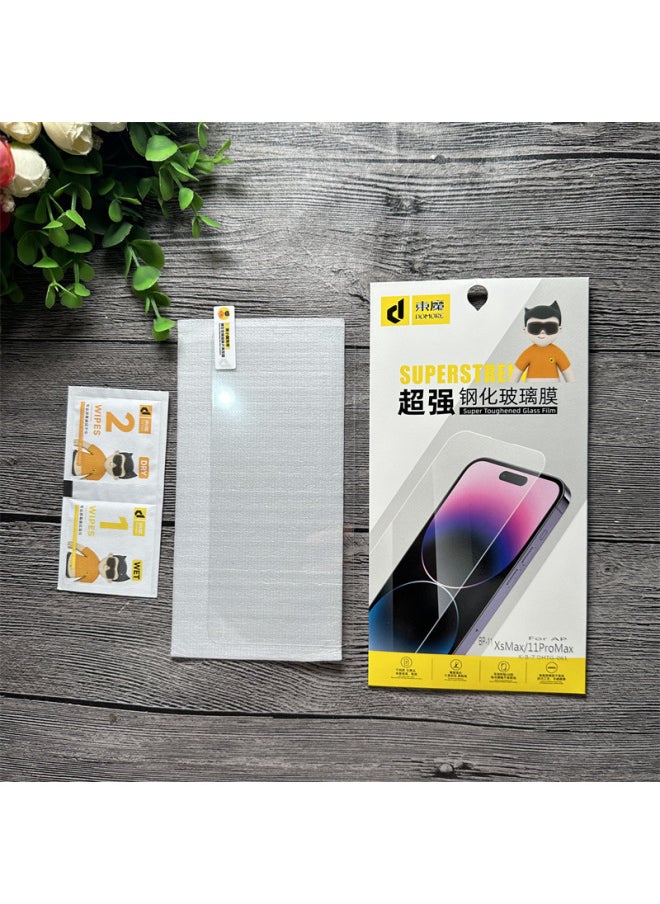 Generic - Dongmo Super Tempered Film Is Suitable For Apple Mobile Phones, Transparent Black Edge-free Tempered Film-Color:For Iphone 13 Pro-Size:Dongmo Super Tempered Film [with Packaging] - Image 1