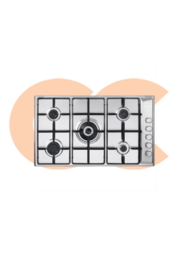 إلبا مسطح 90سم غاز امان البا مفاتيح جانبية حمالات خفيفةEN90-544XD