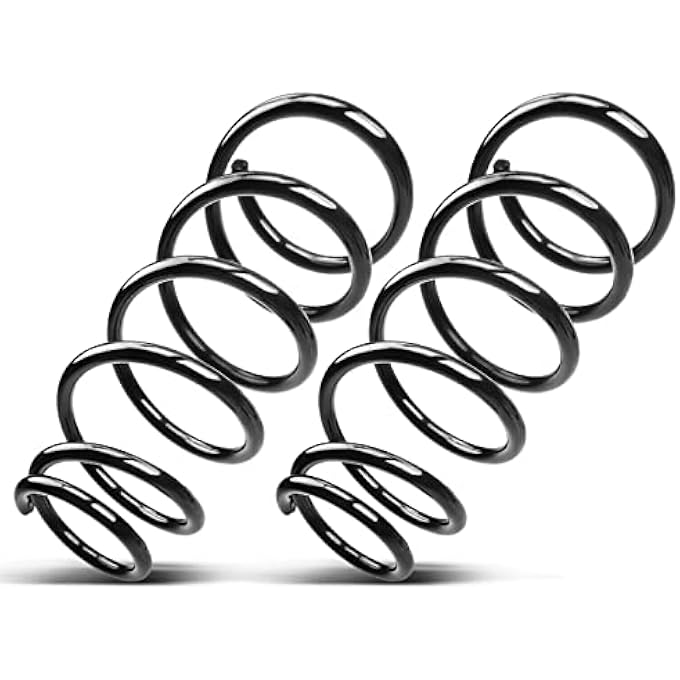 A-Premium Suspension Coil Springs Compatible With Toyota Sienna 20042006 33L Fwd Front Driver And Passenger Side Replace 48131Ae030 2Pc Set - Image 2