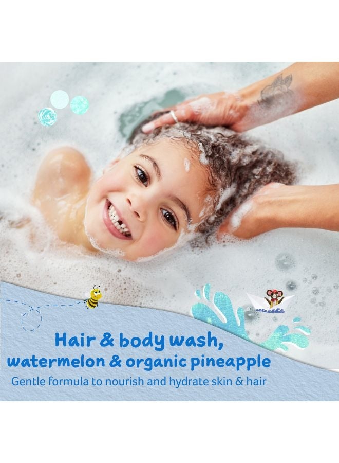 Childs Farm Watermelon And Organic Pineapple Hair And Body Wash 250ml - Image 2
