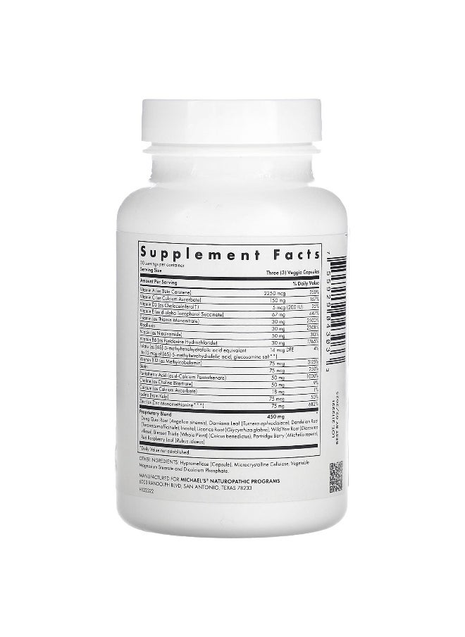 Michael's Naturopathic - Michael's Naturopathic, For Women Multivitamin, 90 Vegetarian Capsules - Image 1