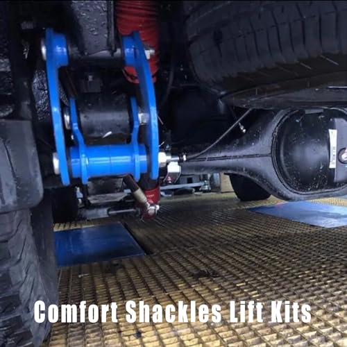 JS SUPER WORK Rear Comfort G-Shackles Kits Fit for Mitsubishii Triton L200 MN ML 2005-2014,Leaf Shackles Spring Kits - Image 5