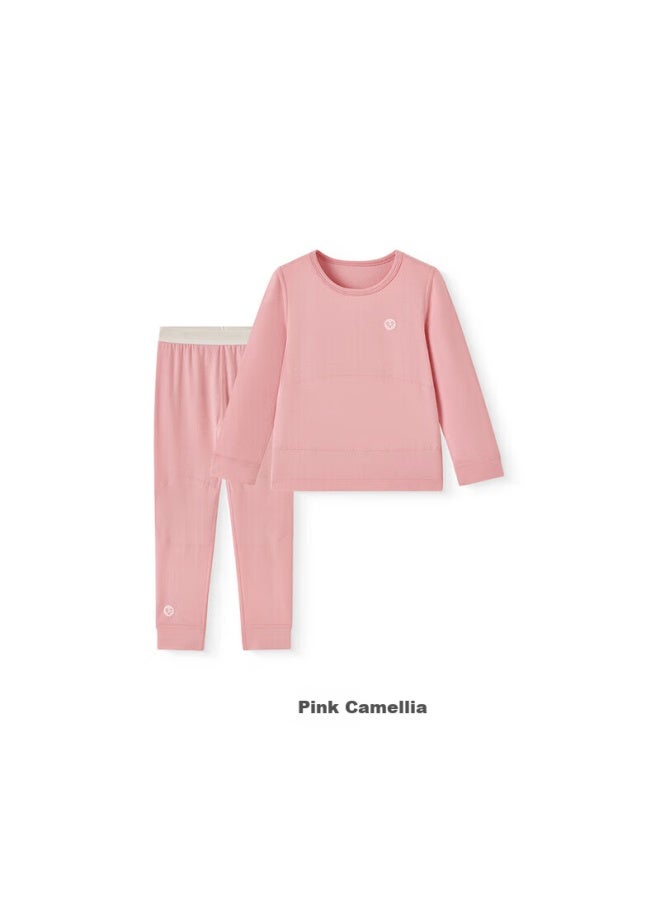 Yeehoo Children's Modal Autumn Winter Thermal Long Sleeve Long Johns Set - Image 3