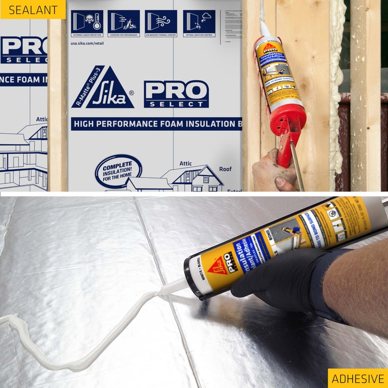 Sikaflex Insulation Sealant & Adhesive, White - Image 5